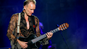 Here comes Sting and he’s ready to make a return to rock