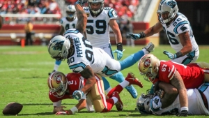 Panthers throttle 49ers, ruin Kyle Shanahan’s head coaching debut