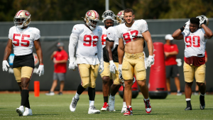 49ers Notebook: Aiyuk, Samuel outlooks, Nick Bosa’s non-goals and who gets to imitate Kyler Murray