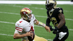 After early lead, 49ers unravel against New Orleans, as playoff prospects become exceedingly dim