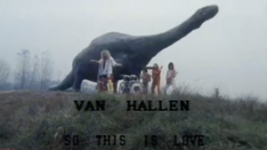 Long lost Van Halen music video featuring dinosaurs in Italy unearthed for first time