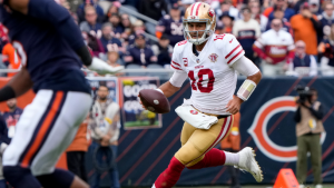 Takeaways after 49ers finally win a game, offense thrives in Garoppolo homecoming