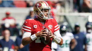 Jimmy Garoppolo returns to practice, Trey Lance does not