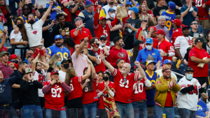 Projections say there will be more 49ers fans at SoFi than there were in Week 18