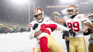 49ers stun Packers in punch-drunk win, stamp ticket to NFC Championship