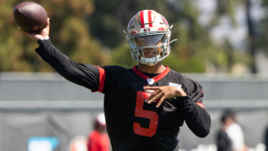 49ers Notebook: How Trey Lance looked in first day of practice