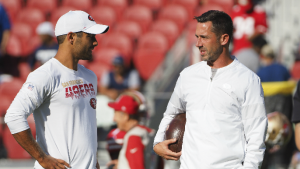 Kyle Shanahan refutes perceived criticism of Jimmy Garoppolo at end of 2022 season
