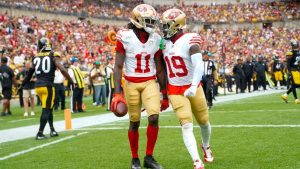 Kyle Shanahan provides updates with 3 top receivers on injury report