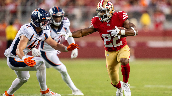 49ers re-sign veteran RB to practice squad, release TE