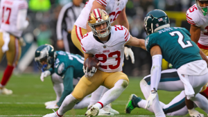 49ers open as favorites vs. Eagles in Philly