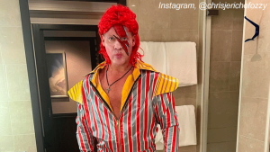 Chris Jericho Shows Off David Bowie Cosplay
